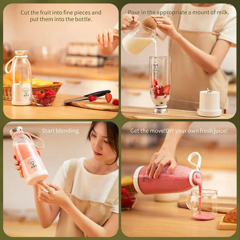 SipNBlend™ Fresh Juice Bottle Blender